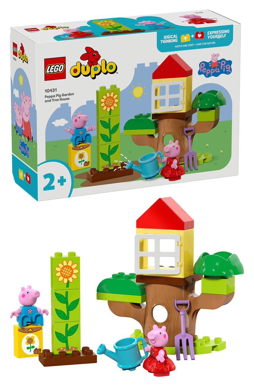 Peppas Garten mit Baumhaus 