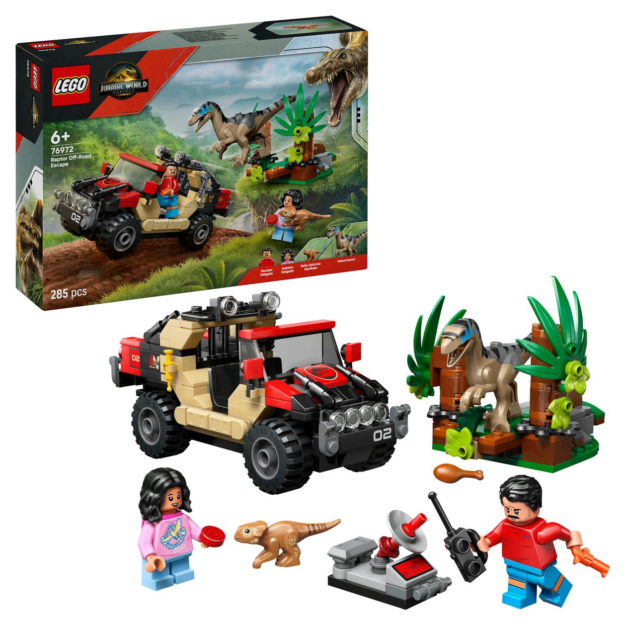 Raptor: Verfolgungsjagd mit dem Geländewagen 