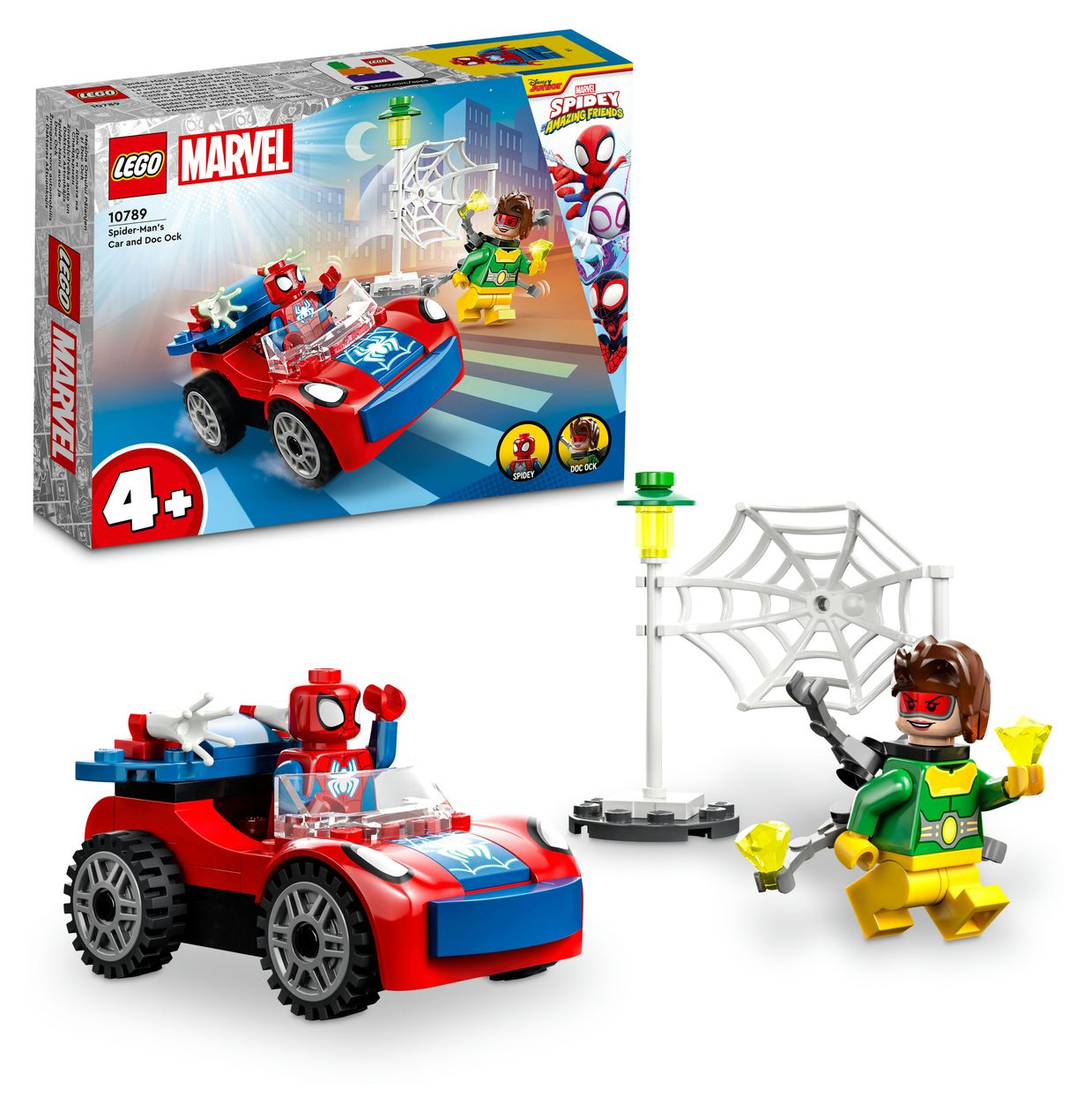Spider-Mans Auto und Doc Ock 