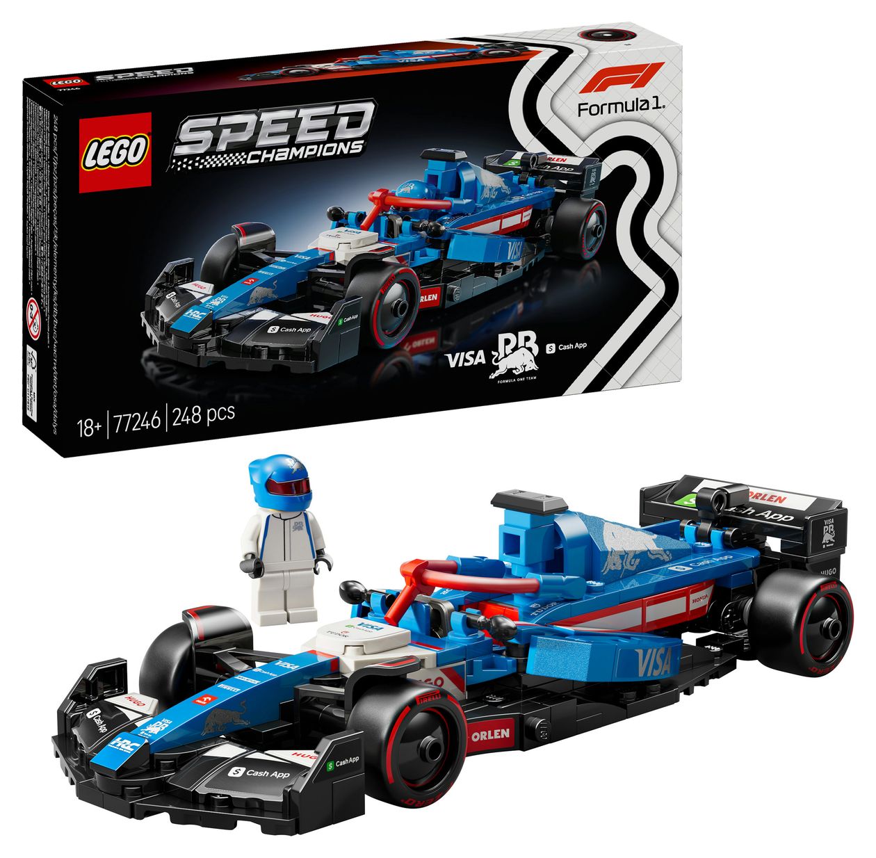 Visa Cash App RB VCARB 01 F1® Rennauto 
