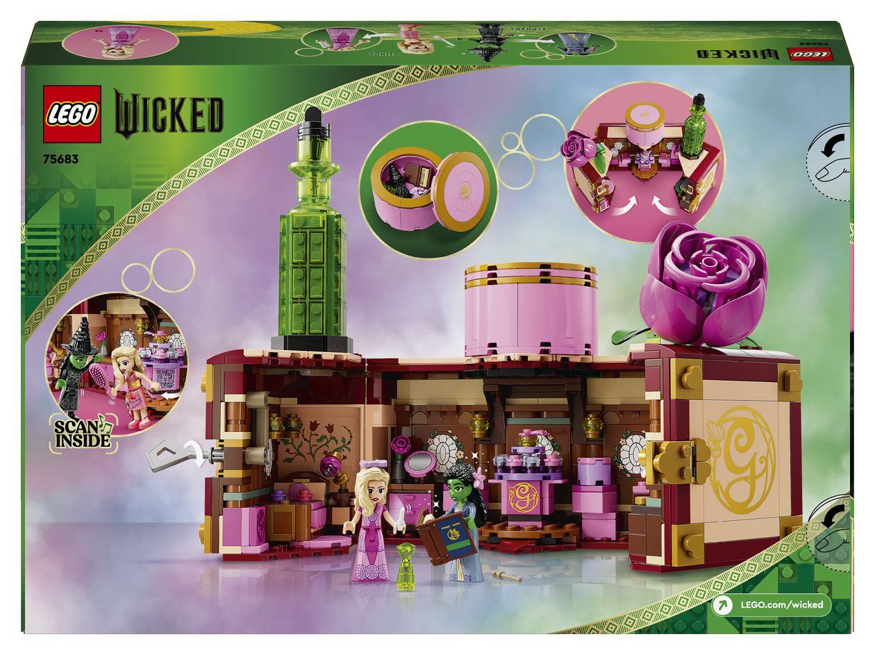 Wicked Glindas und Elphabas Schlafsaal Bauset 740 Teile  (Mehrfarbig) 