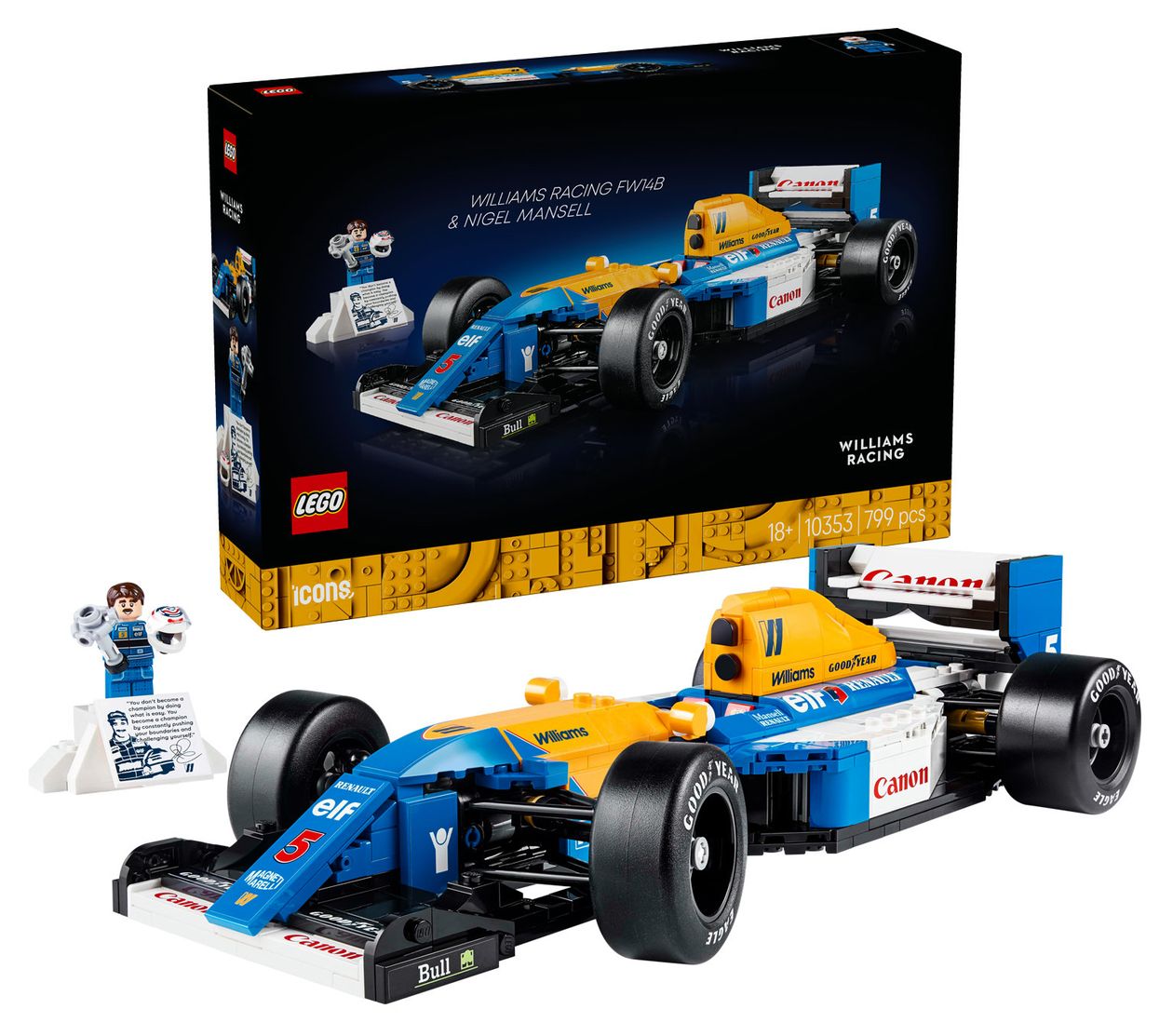 Williams Racing FW14B mit Nigel Mansell 