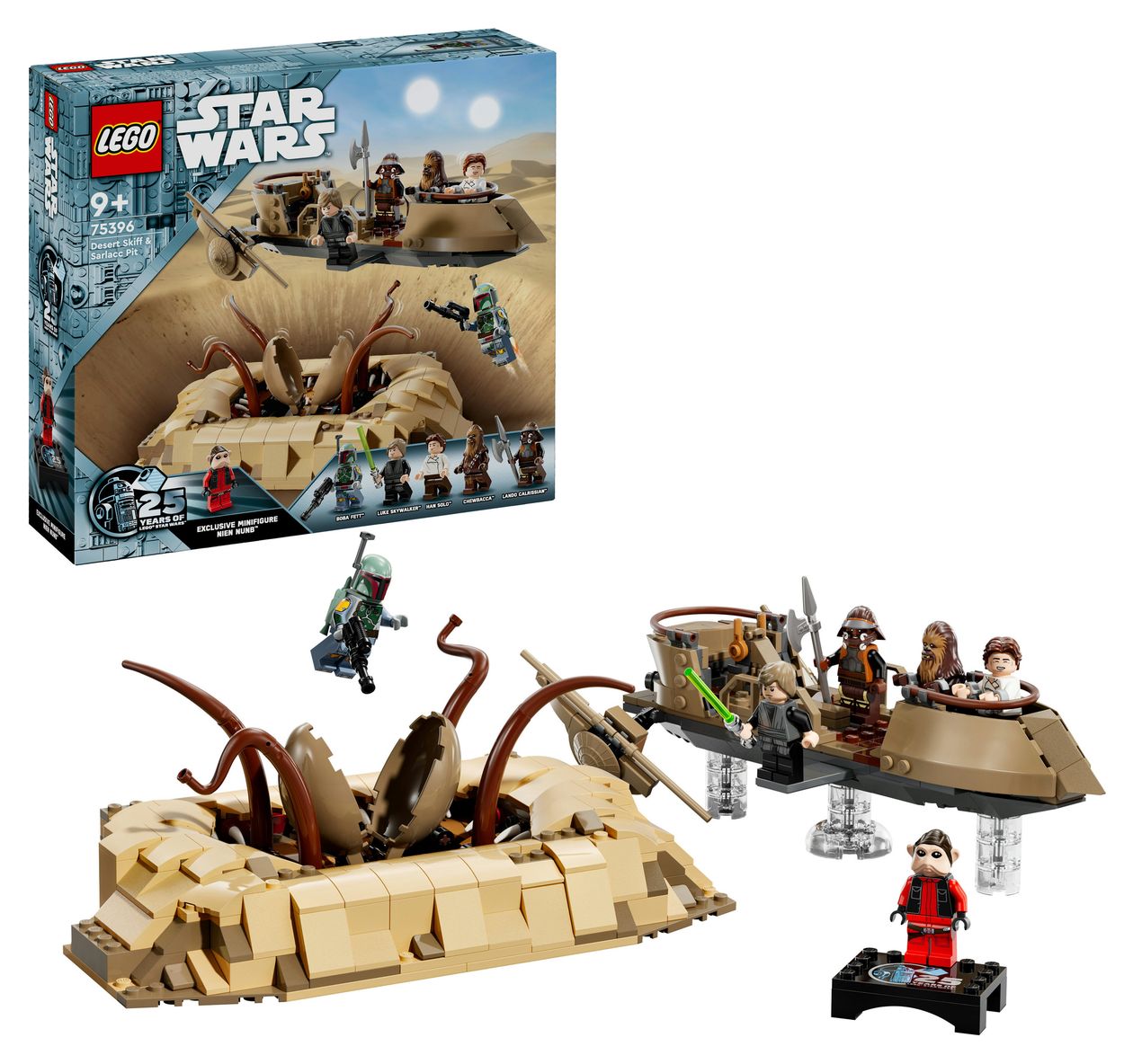 Wüsten-Skiff und Sarlacc-Grube 