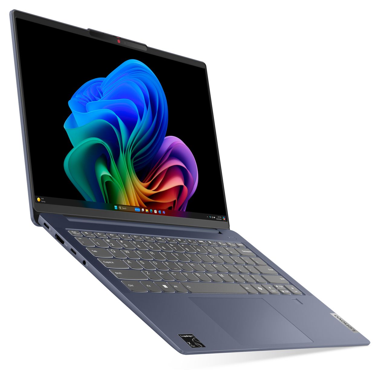 IdeaPad Slim 5 14Q8X9 WUXGA Notebook 35,6 cm (14 Zoll) 1920 x 1200 Pixel 32 GB Ram 1 TB SSD Windows 11 Home Qualcomm Snapdragon max. 3,4 GHz intern  (Blau) 