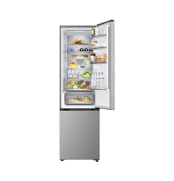 GBBS726BPY 262 l / 113 l Kühl-Gefrierkombi freistehend NoFrost 139 kWh Jahr  (Silber) 