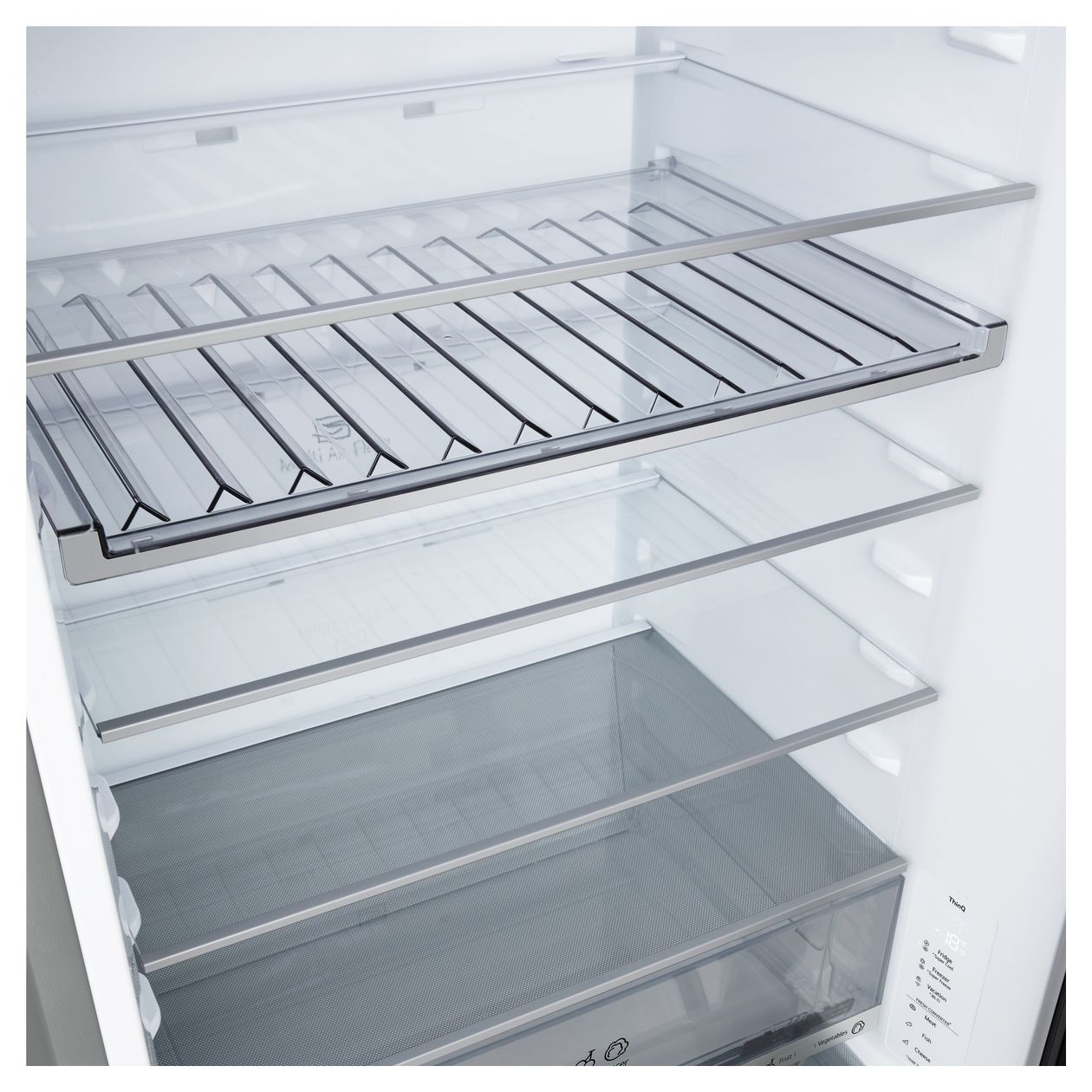 GBBW322CPY 326 l / 139 l Kühl-Gefrierkombi freistehend NoFrost 191 kWh Jahr  (Silber) 