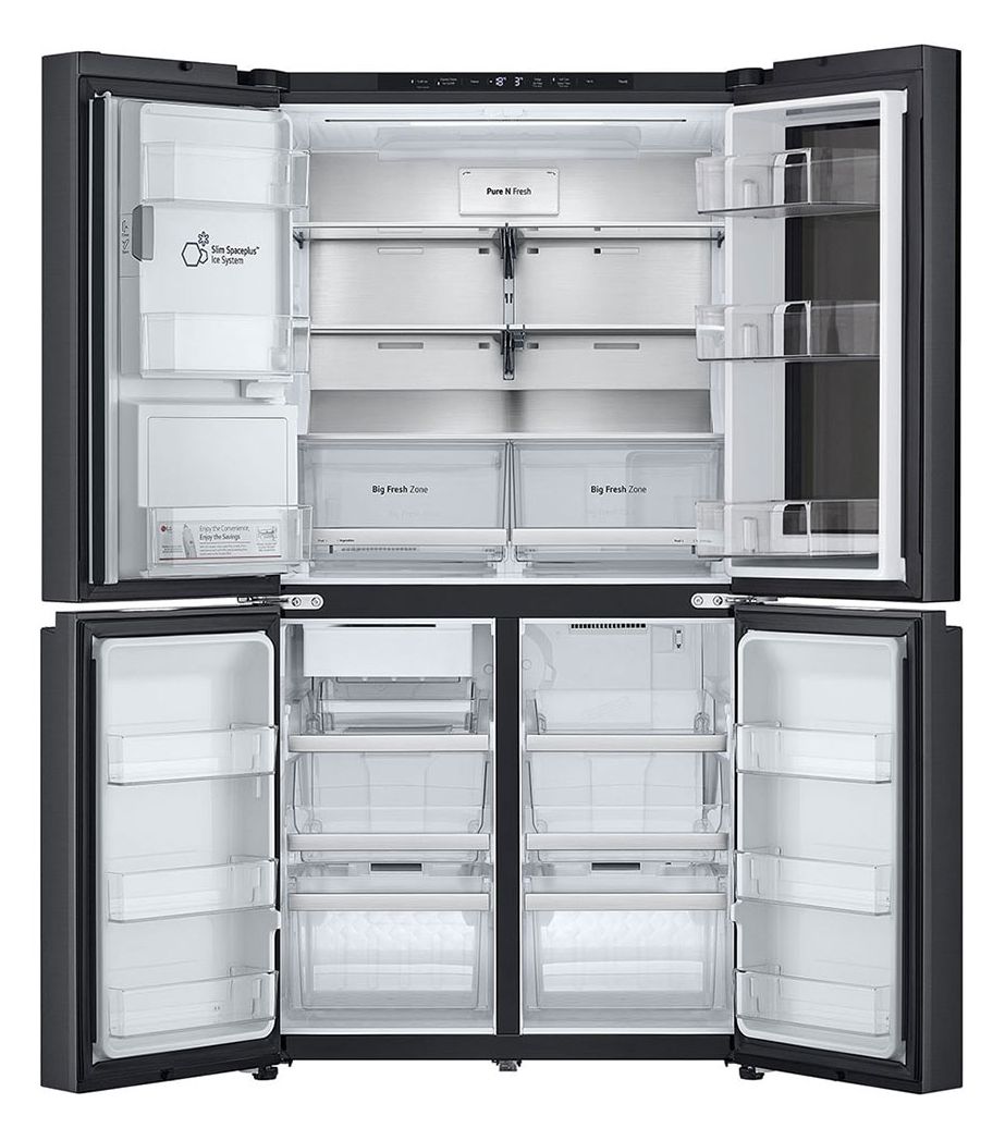 GMG960EVEE Side-by-Side Kühl-/ Gefrierkombination French Door 364 l / 274 l 359 kWh NoFrost 1792 mm x 914 mm  (Schwarz) 