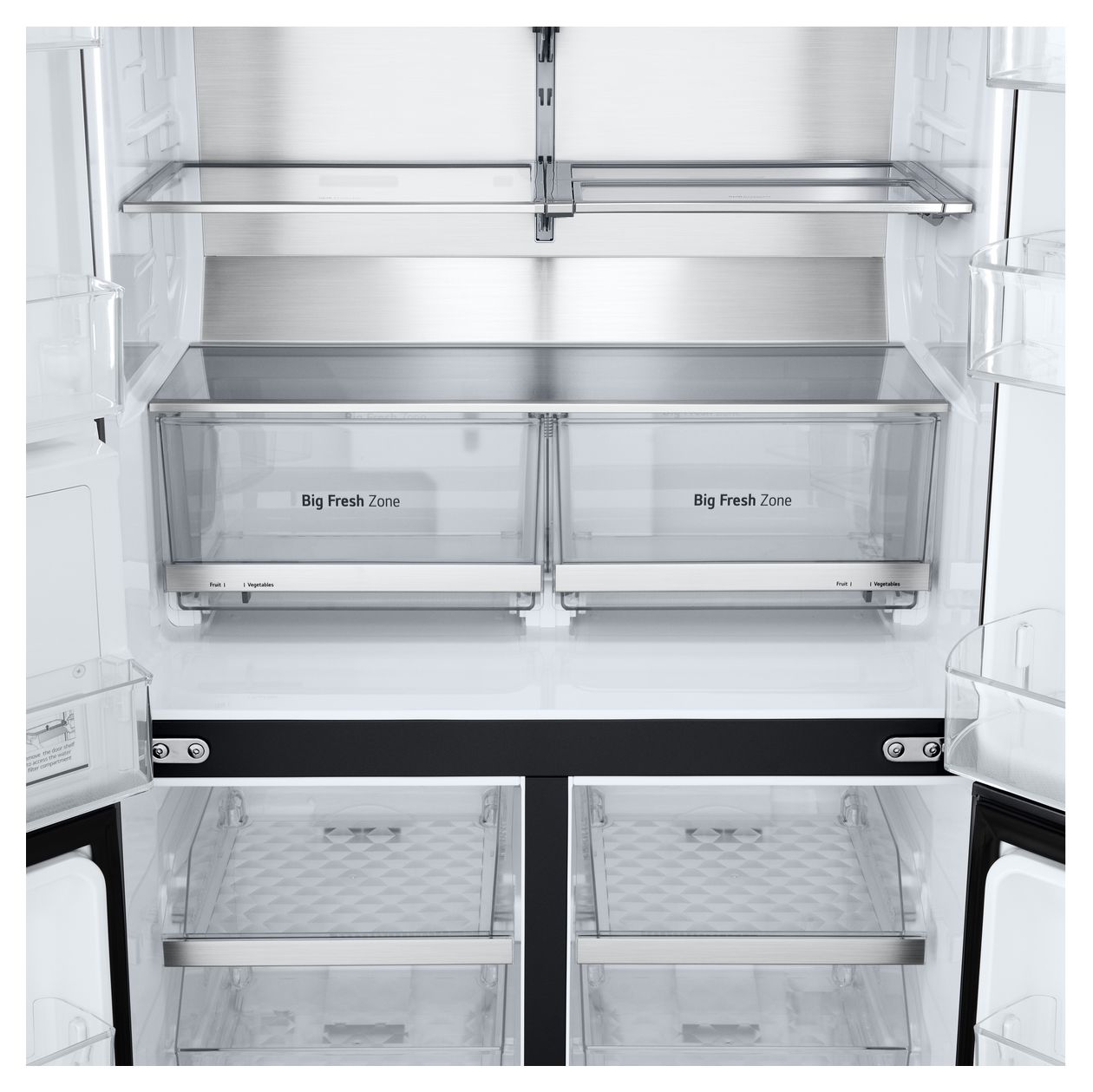 GMG960EVJE Side-by-Side Kühl-/ Gefrierkombination 364 l / 274 l 359 kWh NoFrost 1792 mm x 914 mm  (Schwarz) 
