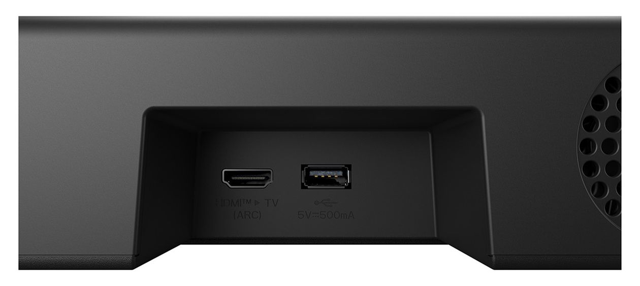 S20A Soundbar 50 W 2.0 Kanäle  (Schwarz) 