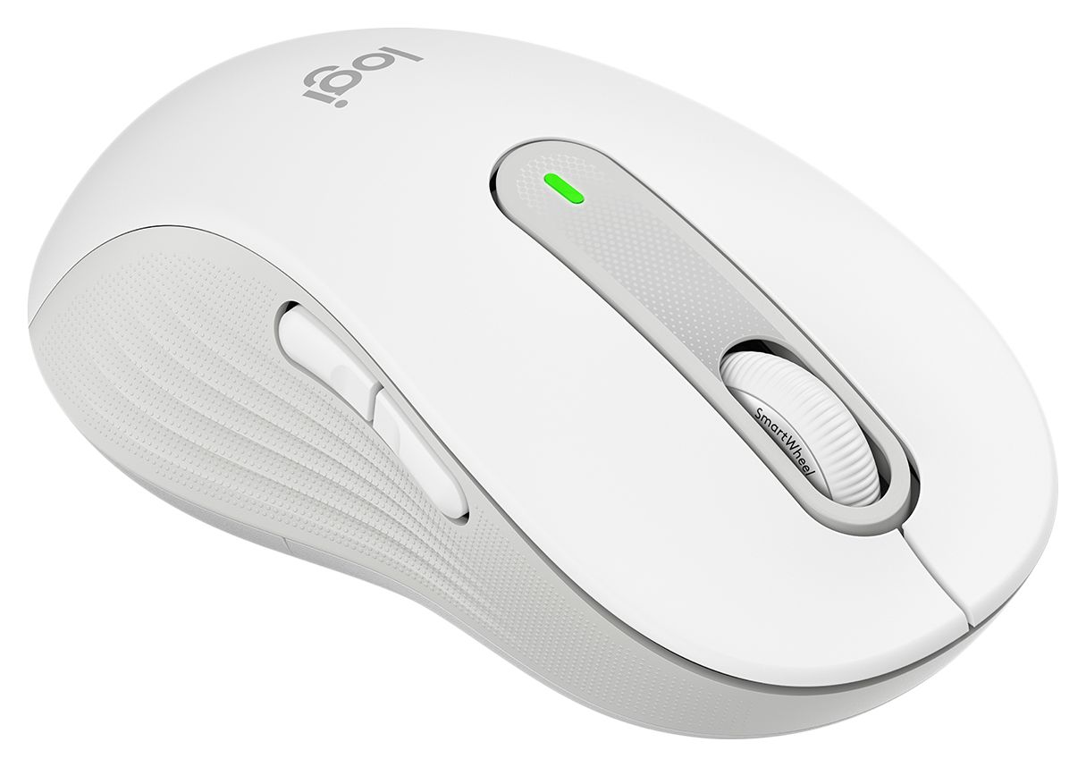 Signature M650 4000 DPI Büro Maus Optisch  (Weiß) 