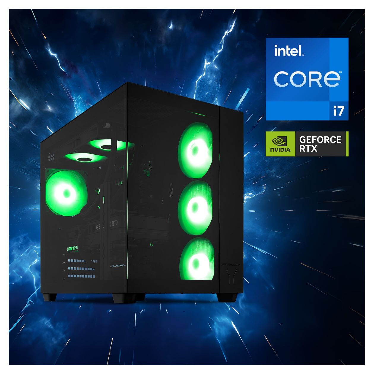 Erazer Tank X10e MD340065 PC 5,4 GHz Intel® Core™ i7 2 TB SSD Windows 11 Home 