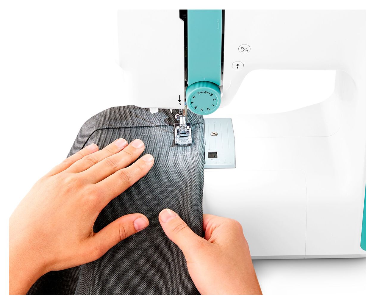 LIFE® Digitale Nähmaschine SD36 (MD11881) einstellbare Stichlänge und Stichbreite, 270 Stichmuster, Integriertes Zubehörfach, 36 Watt Motorleistung 