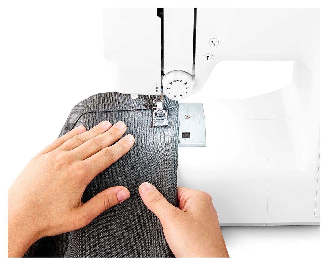 LIFE® Digitale Nähmaschine SD36 (MD11881) einstellbare Stichlänge und Stichbreite, 270 Stichmuster, Integriertes Zubehörfach, 36 Watt Motorleistung 