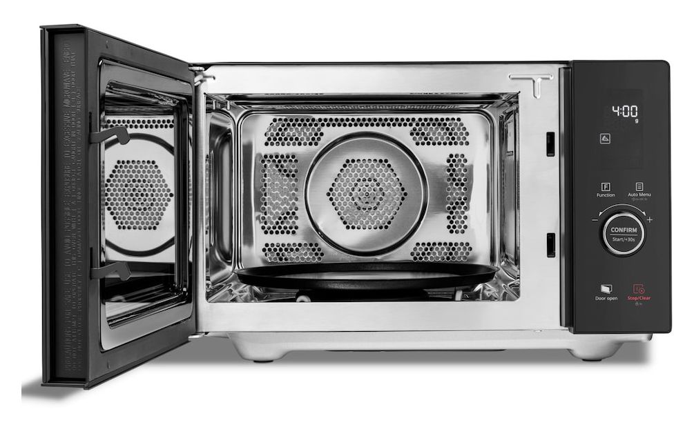 MD12041 Freistehende Mikrowelle 900 W Größe: mittel 10 Stufen Grill  (Schwarz) 