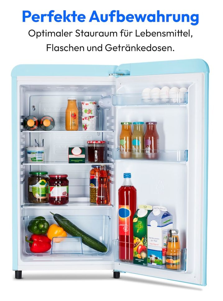 MD37800 91 l Kühlschrank freistehend EEK: E 85 kWh Jahr  (Blau) 