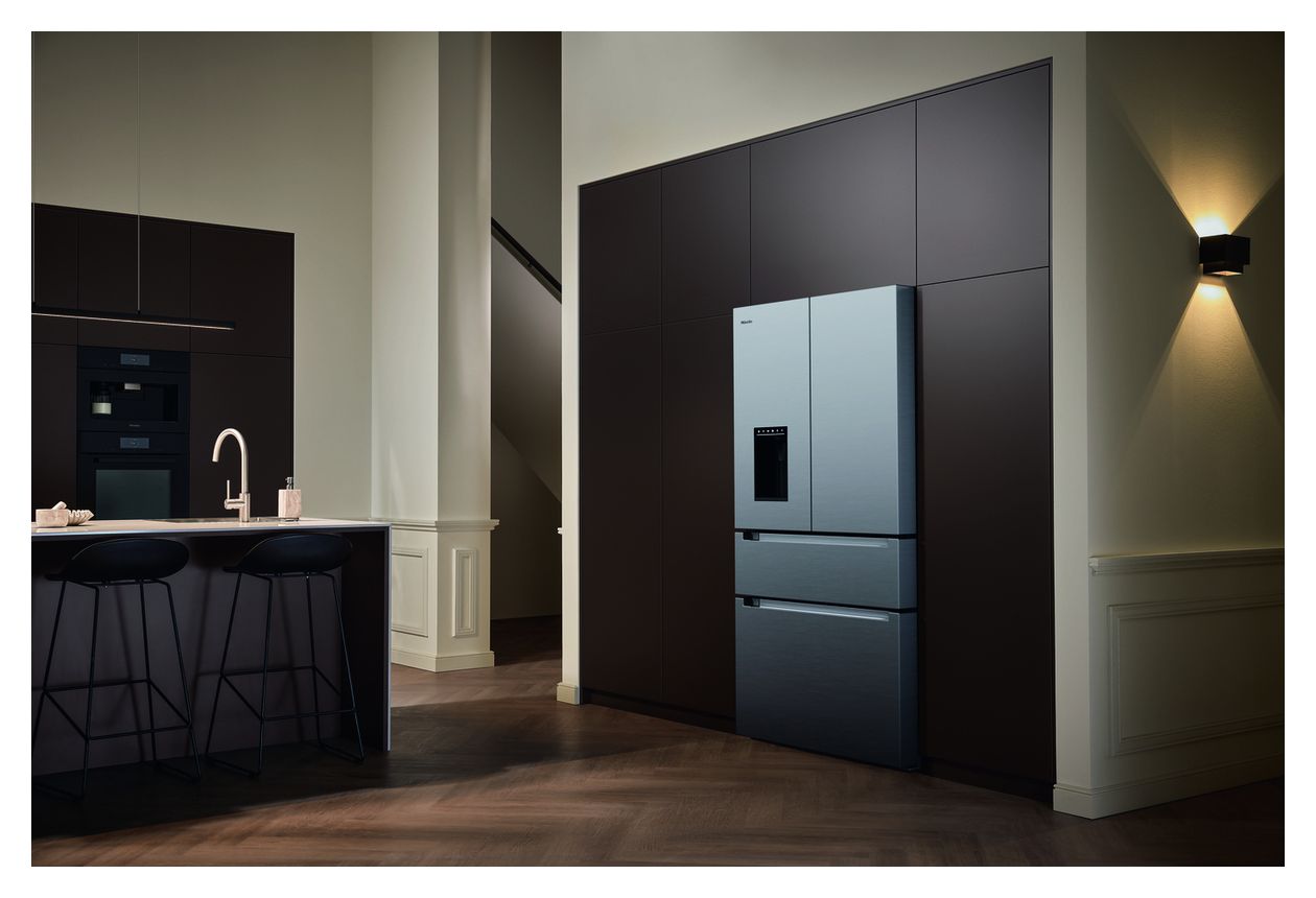 KFFD6765 Side-by-Side Kühl-/ Gefrierkombination French Door 308 l / 230 l 283,61 kWh NoFrost 1805 mm x 906 mm  (Edelstahl) 