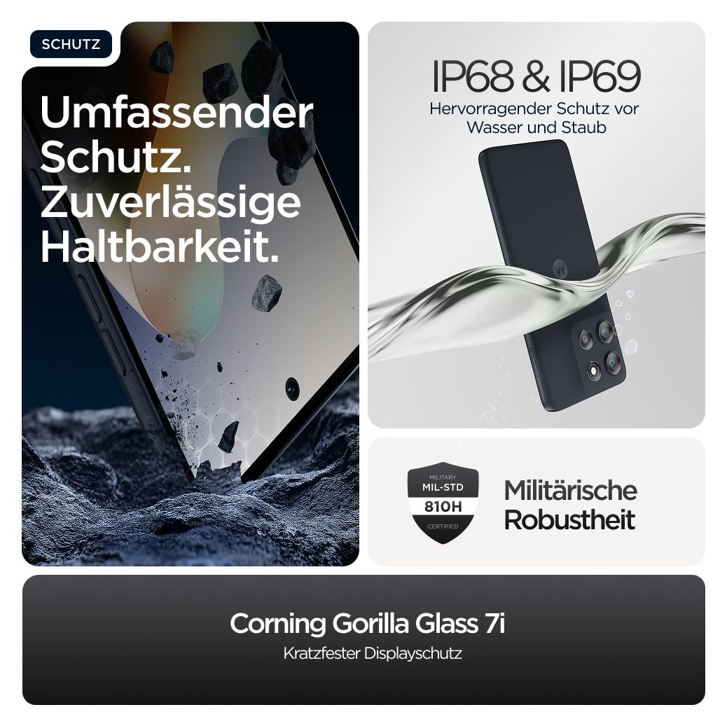 Moto G56 256 GB 5G Smartphone 17,1 cm (6.72") 2,6 GHz Android 50 MP Dual Kamera Dual Sim WiFi 5 (Black Oyster) 