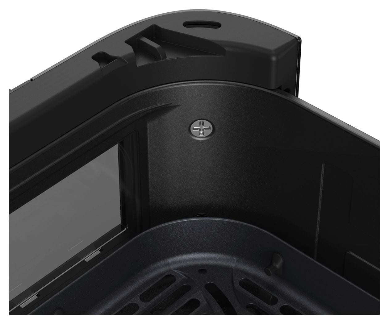 FD10 Pro AeroChef Heißluftfritteuse 6 l 1800 W  (Schwarz) 