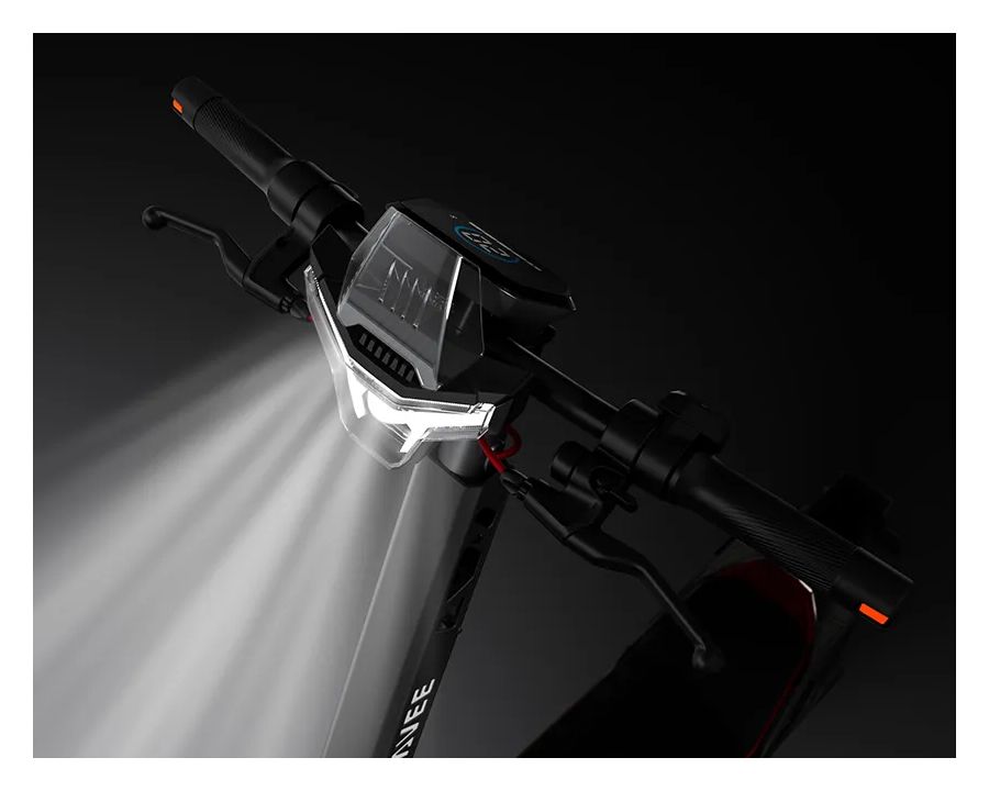 XT5 Max 700 W E-Scooter 899 Wh 110 km Reichweite 35,6 kg  (Schwarz, Grau, Rot) 
