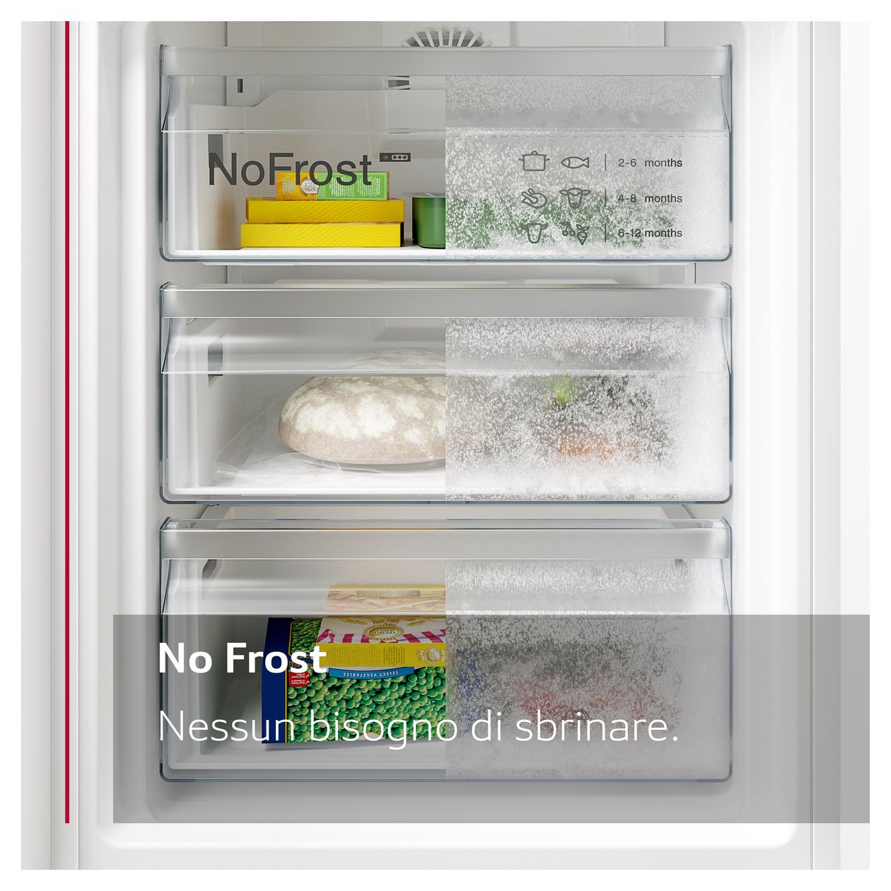 N50 KB7962FE0 285 l / 98 l 194 cm Einbau Kühl-/Gefrierkombination 256 kWh NoFrost 