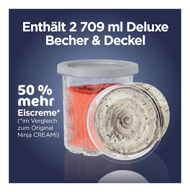NC502EU Creami Deluxe 0,709 l Eismaschine 800 W 