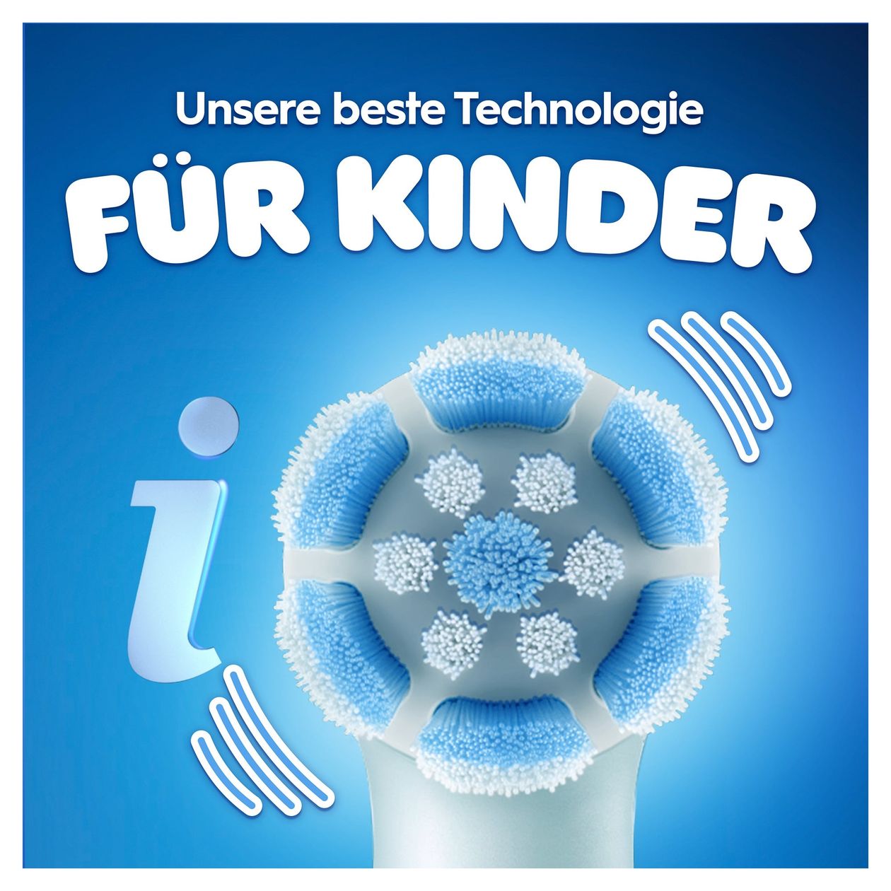 iO Kids 6+ Disney Stitch Rotierende Zahnbürste für Kinder  (Blau) 
