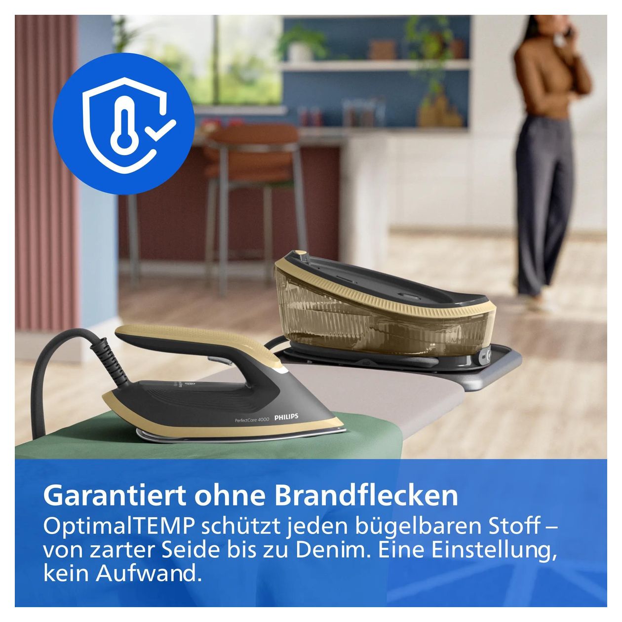 4000 Series PSG4040/80 Kompakte Dampfbügelstation 