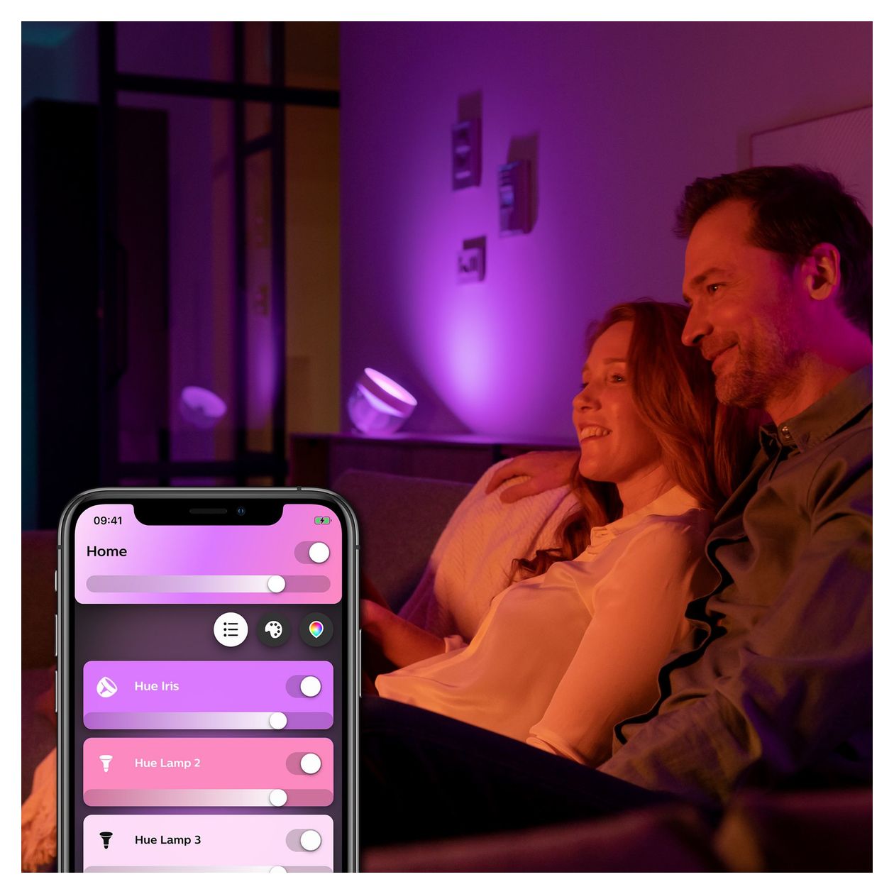 Hue Iris Tischleuchte LED Intelligente Tischleuchte 204 mm Multi 