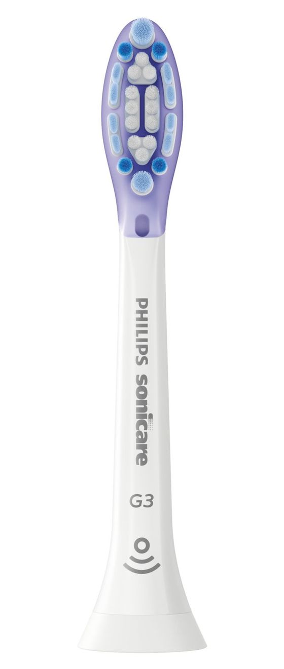 G3 Premium Gum Care HX9054/17 4x Weiße Bürstenköpfe für Schallzahnbürste 