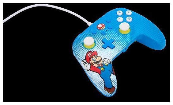 Enhanced Wired Controller Mario Pop Art Analog / Digital Gamepad Nintendo Switch Kabelgebunden (Mehrfarbig) 