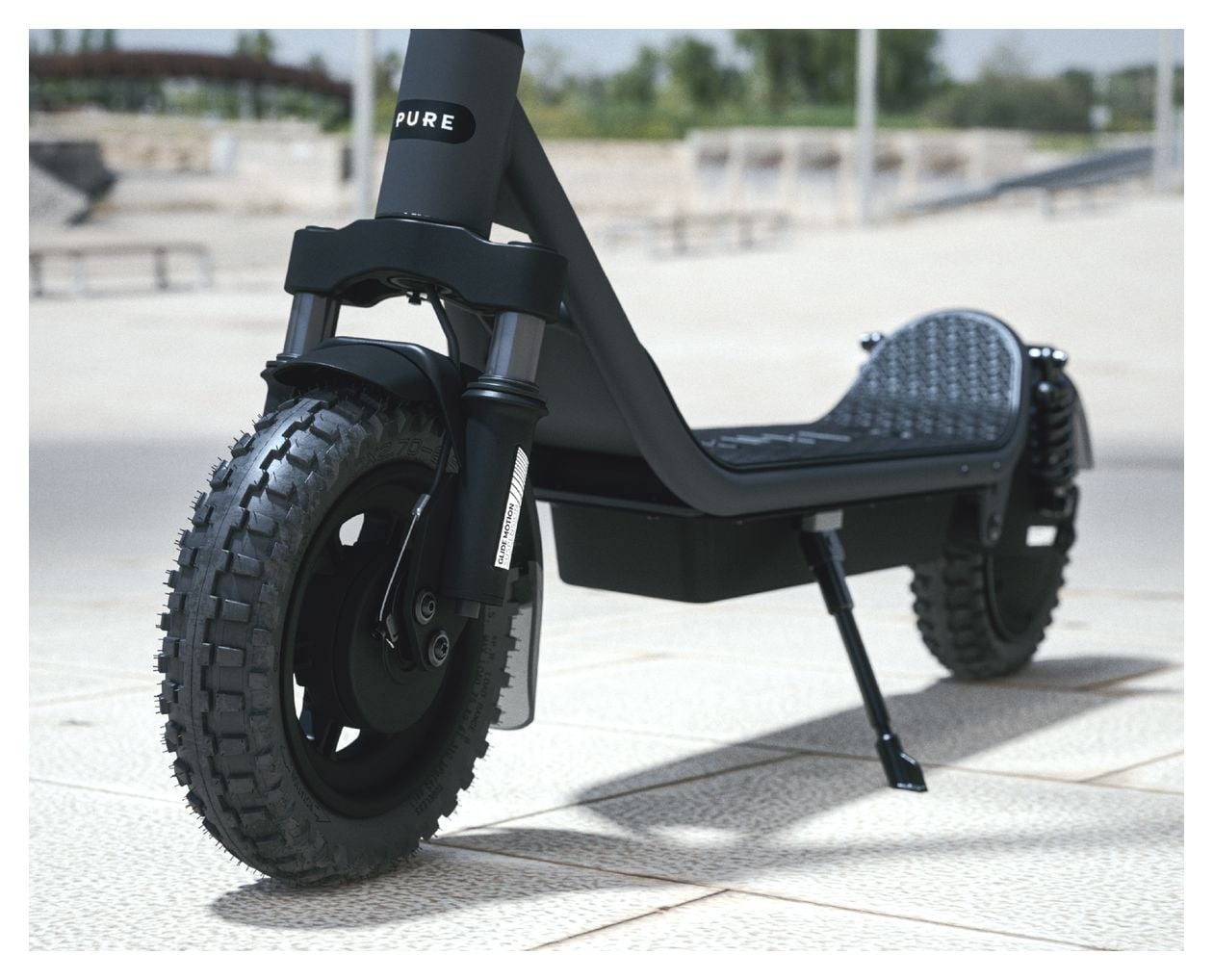 Air6 Ultra Suspension 1200 W E-Scooter 13,3 Ah 90 km Reichweite 23,5 kg  (Grau) 