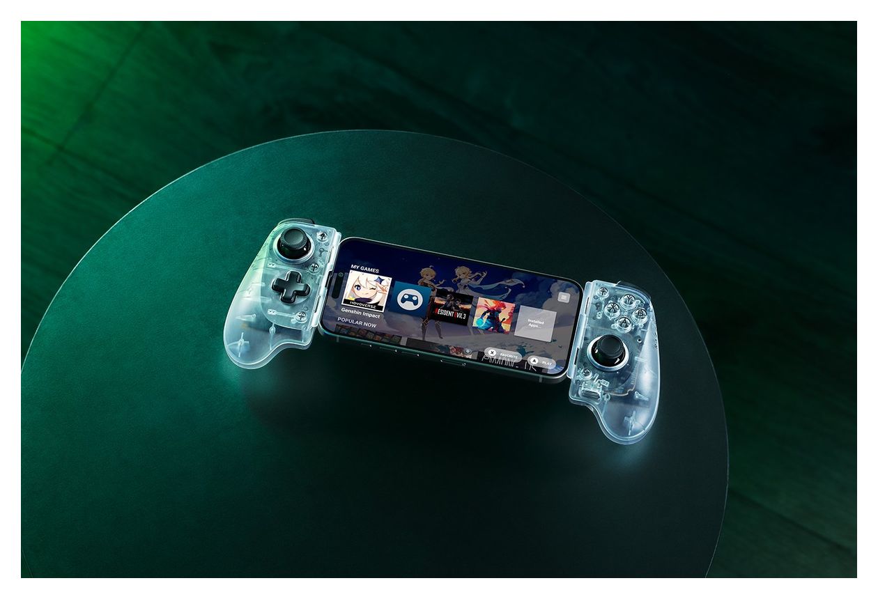 Kishi V3 Analog Gamepad für Android, iOS  (Weiß) 