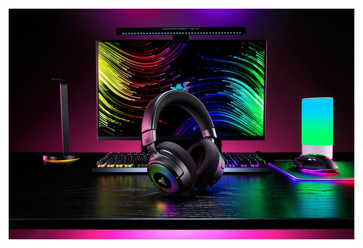 Kraken V4 Ohraufliegender Bluetooth Kopfhörer kabellos 70 h Laufzeit USB Typ-A  (Schwarz) 