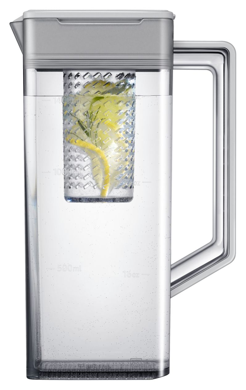 RM90F67CEC Side-by-Side Kühl-/ Gefrierkombination French Door 399 l / 224 l 363 kWh NoFrost 1853 mm x 912 mm  (Schwarz) 