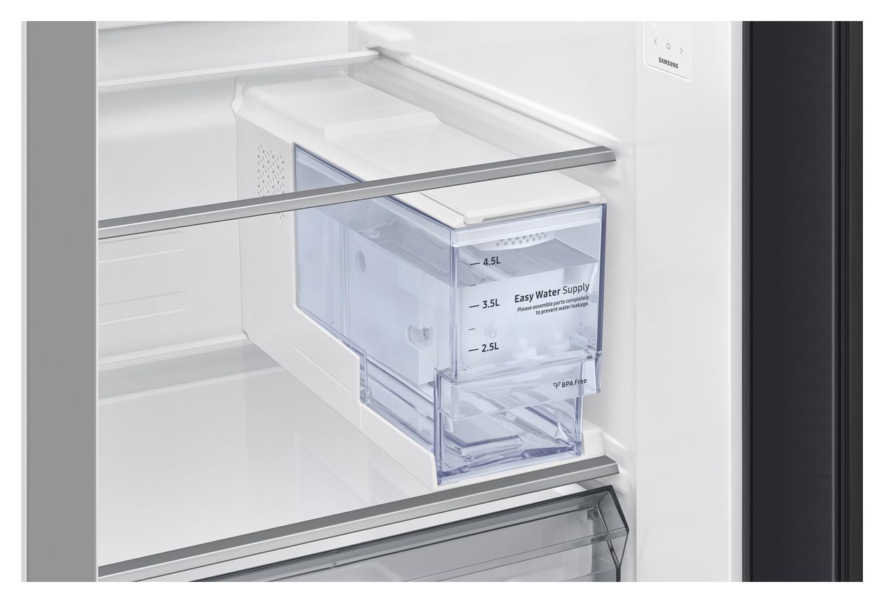 RS70F65KDF Side-by-Side Kühl-/ Gefrierkombination 420 l / 220 l 279 kWh 1780 mm x 912 mm  (Schwarz) 