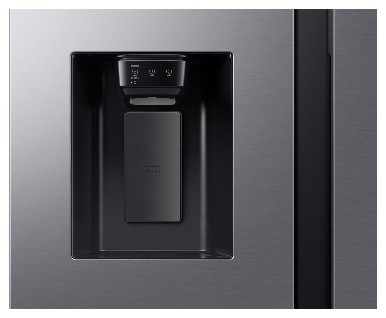 RS70F67KCT Side-by-Side Kühl-/ Gefrierkombination 409 l / 225 l 226 kWh NoFrost 1780 mm x 912 mm  (Edelstahl) 