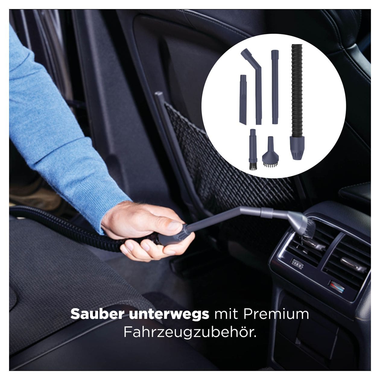 IA3244EUT Handstaubsauger Beutellos bis 60 min Laufzeit HEPA, Schaum  (Blau) 