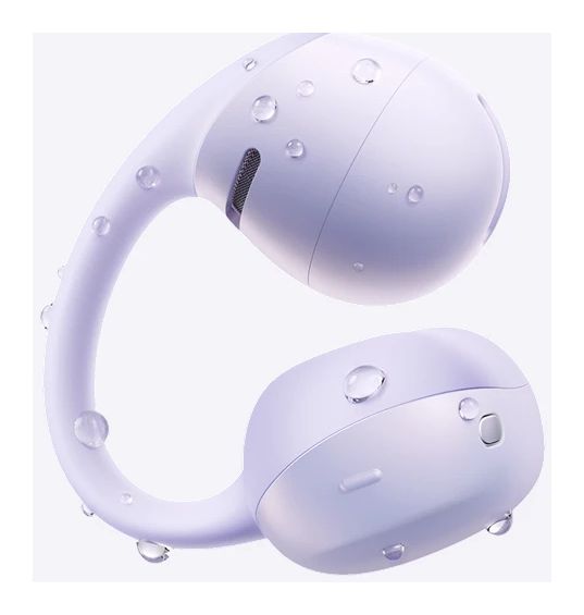OpenDots Air In-Ear Bluetooth Kopfhörer kabellos 9 h Laufzeit IP55  (Violett) 