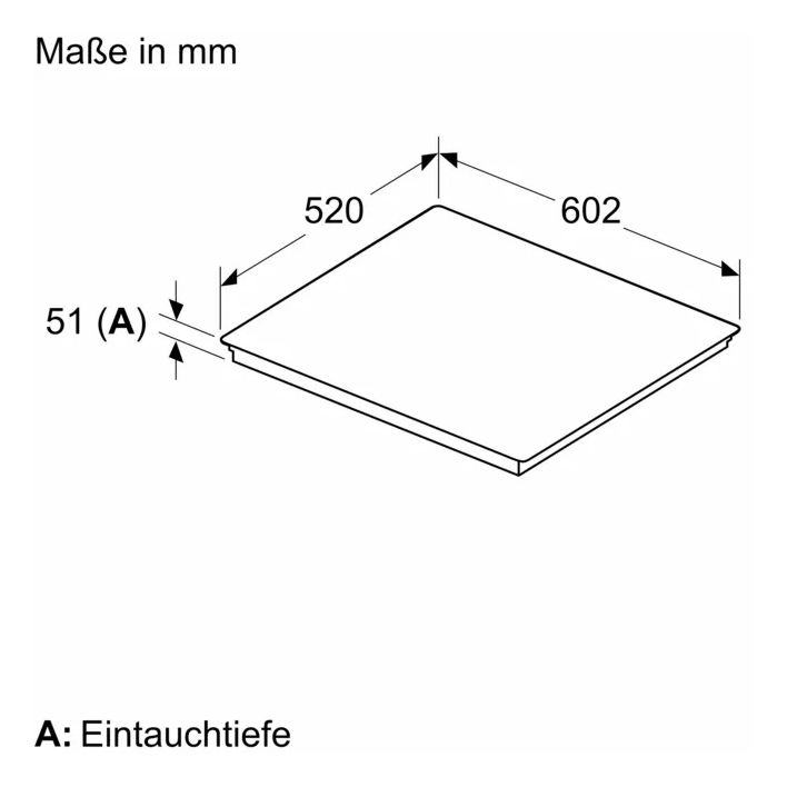 iQ700 EX67BNYV6E autarkes 60 cm Induktionskochfeld 4 Kochzonen 