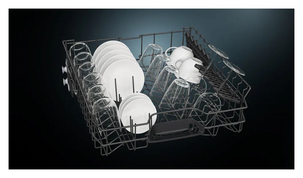 iQ100 SN616X01EF 60 cm Geschirrspüler vollintegriert (ohne Front) leise 13 Maßgedecke aquaStop Funktion 