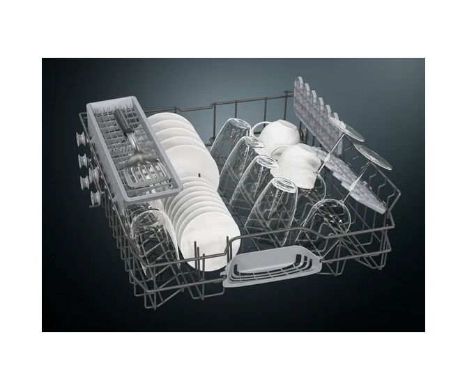 iQ100 SX61IX14TE 60 cm Geschirrspüler vollintegriert (ohne Front) Leise 13 Maßgedecke aquaStop Funktion 