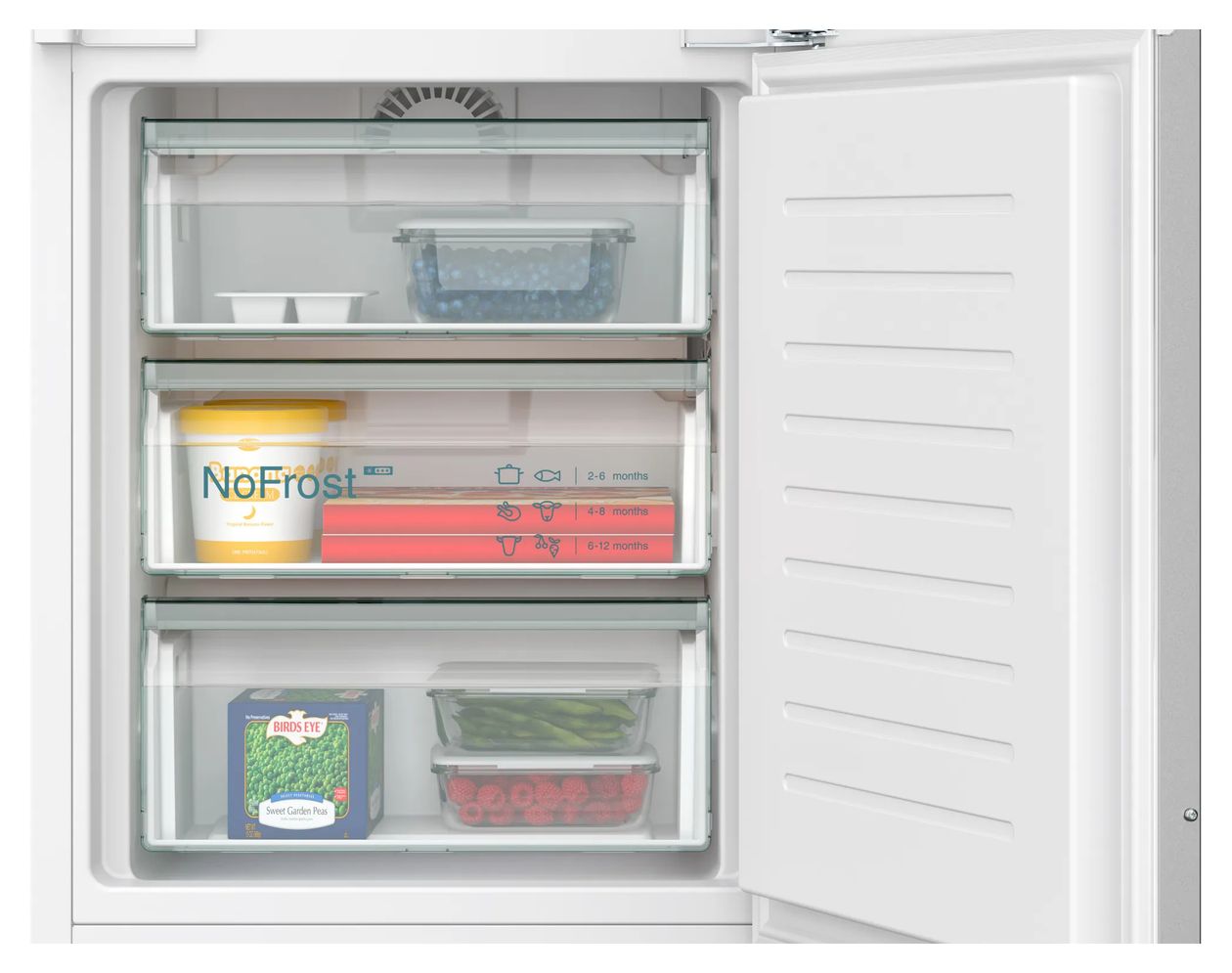 iQ300 KI96NVFD0 215 l / 75 l 194 cm Einbau Kühl-/Gefrierkombination 184 kWh NoFrost 