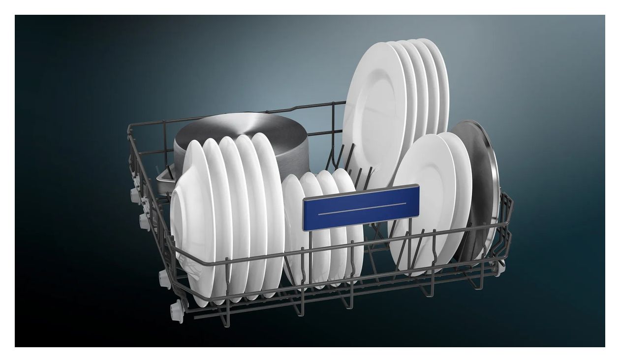 iQ300 SN23HW02ME 60 cm Geschirrspüler freistehend Sehr leise 14 Maßgedecke aquaStop Funktion Wärmetauscher 