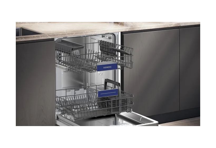 iQ300 SN43ES02UD 60 cm Geschirrspüler unterbaufähig Leise 13 Maßgedecke aquaStop Funktion Wärmetauscher 