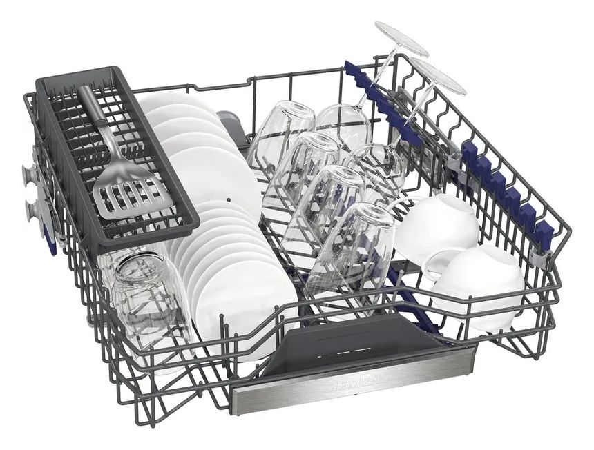 iQ300 SN53ES02BD 60 cm Geschirrspüler teilintegriert (ohne Front) Sehr leise 13 Maßgedecke aquaStop Funktion Wärmetauscher 