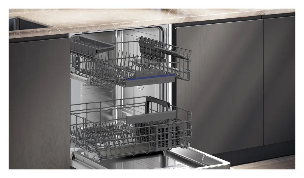 iQ300 SN53HS16AE 60 cm Geschirrspüler teilintegriert (ohne Front) Sehr leise 13 Maßgedecke aquaStop Funktion Wärmetauscher 