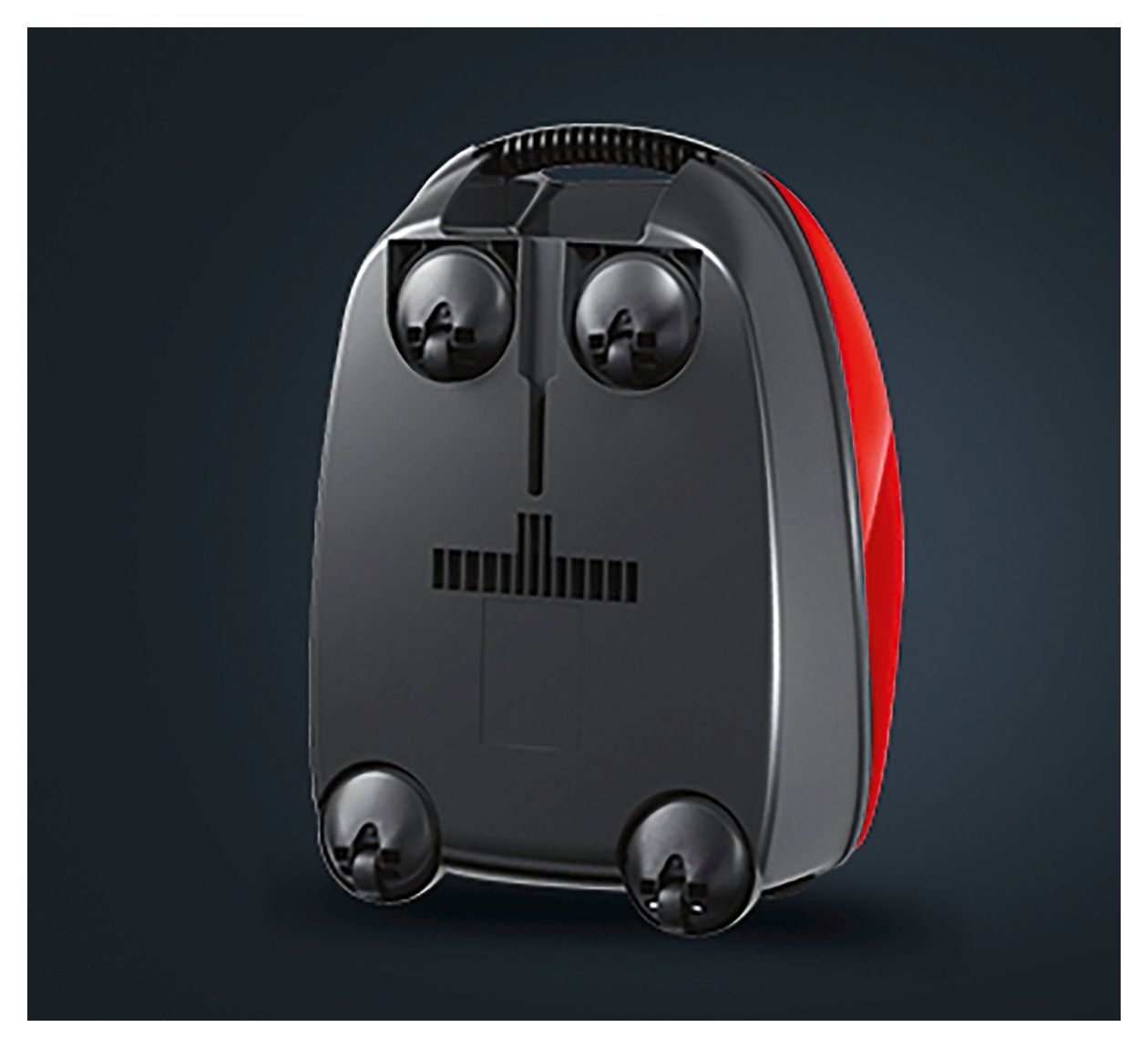 iQ300 VSP3AAAA Limited Edition Bodenstaubsauger mit Staubbeutel 750 W Hygienefilter  (Rot) 