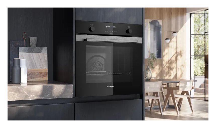 iQ500 HQ379G6S7 Einbaubackofen groß Dampfgaren AutoClean 