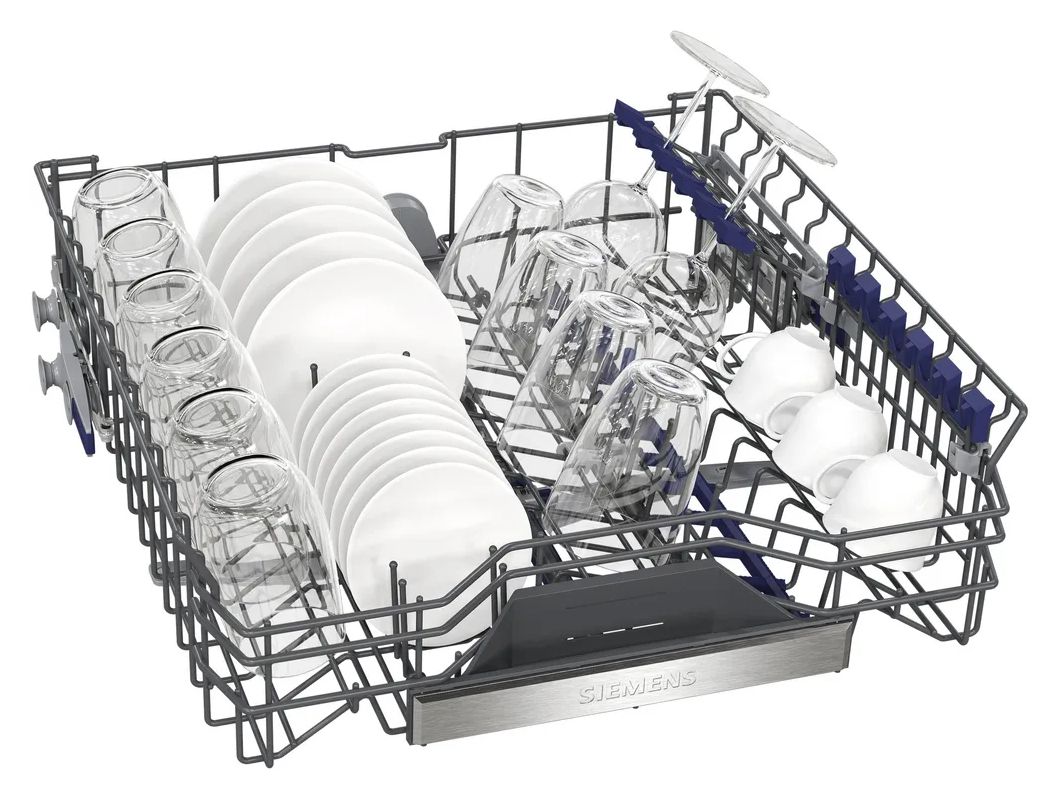 iQ500 SN25EC13CE 60 cm Geschirrspüler freistehend Sehr leise 14 Maßgedecke aquaStop Funktion Heat exchanger/Drying assistant 