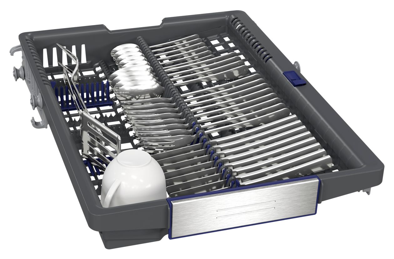 iQ500 SR65EX09ME 45 cm Geschirrspüler vollintegriert (ohne Front) Leise 10 Maßgedecke aquaStop Funktion Wärmetauscher 